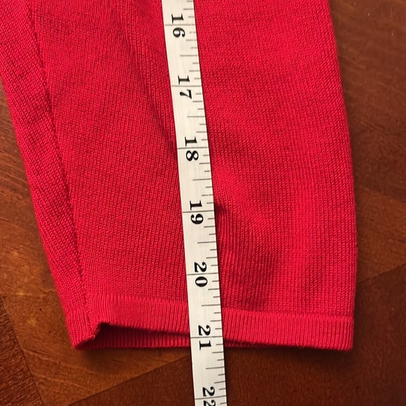 Tahari Tunic Sweater Red 3X - Picture 9 of 10